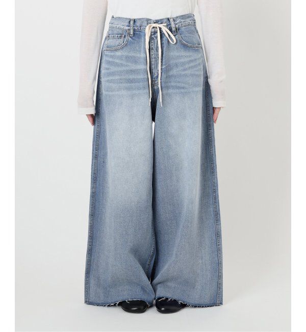 Spick and Span「5 1/2 SOFT DRAWSTRINGDENIM」|デニム|