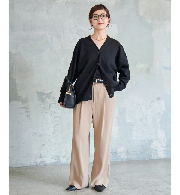 Spick and Span「《追加》ダブルジャガードカーディガン」|カーディガン|