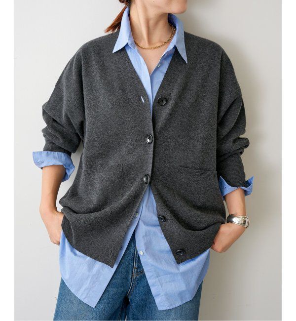 Spick and Span「《追加》ダブルジャガードカーディガン」|カーディガン|