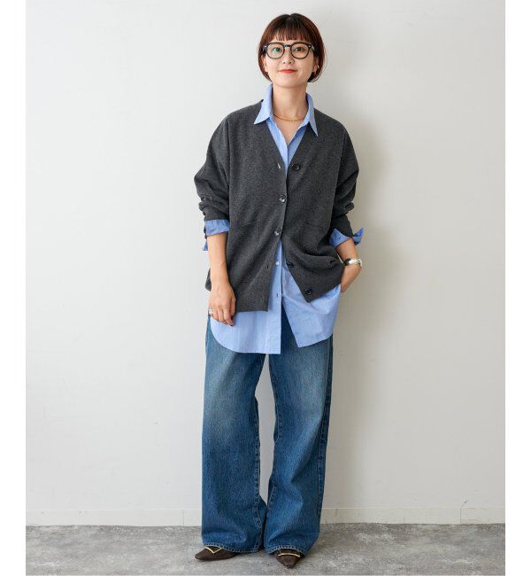 Spick and Span「《追加》ダブルジャガードカーディガン」|カーディガン|