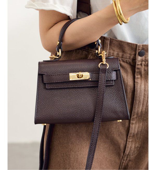 FRAMeWORK「AULENTTI/オウレンティ 金具付きSHOULDERバック」|ショルダー・メッセンジャー|