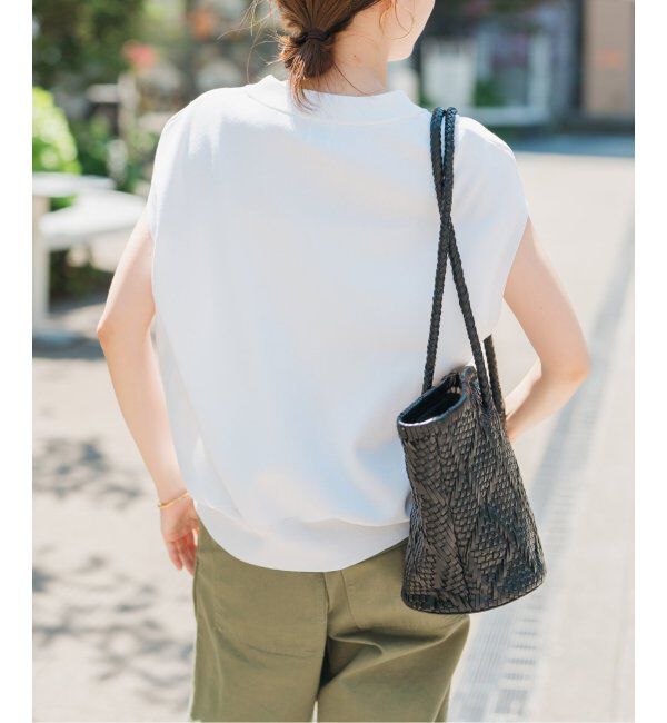 Spick and Span「《WEB限定 / 追加2》ウォッシャブルVネックニットベスト」|ベスト・ジレ|