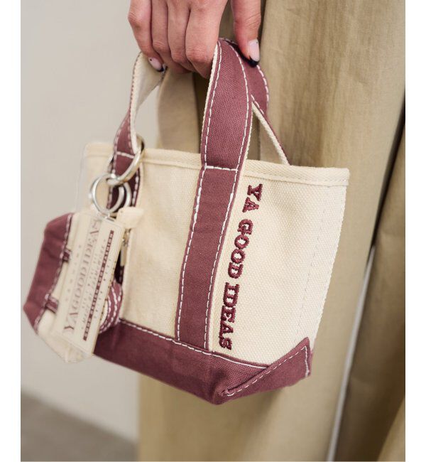 FRAMeWORK「YA GOOD IDEAS BIG＆MINI TOTE POACH XS」|トートバッグ|