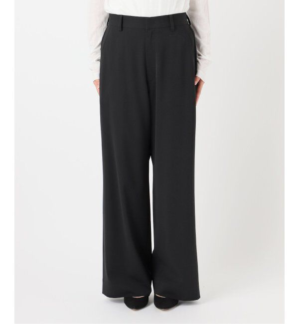 Spick and Span「《追加2》ドライストレッチイージーパンツ」|スラックス|