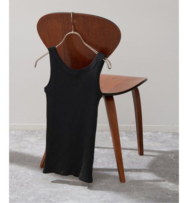 Spick and Span「《追加2》甘撚テレコアメスリタンク」|タンクトップ|