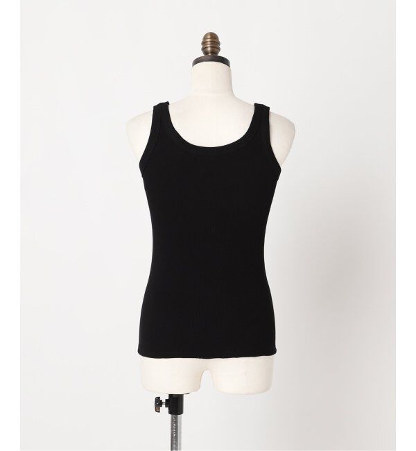 Spick and Span「《追加2》甘撚テレコアメスリタンク」|タンクトップ|