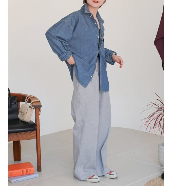 Spick and Span「Levi&rsquo;s/リーバイス 別注SMU LS ZANDT CROPPED SHIRT」|シャツ・ブラウス|