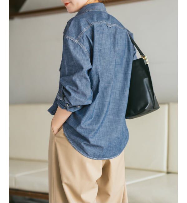 Spick and Span「Levi&rsquo;s/リーバイス 別注SMU LS ZANDT CROPPED SHIRT」|シャツ・ブラウス|