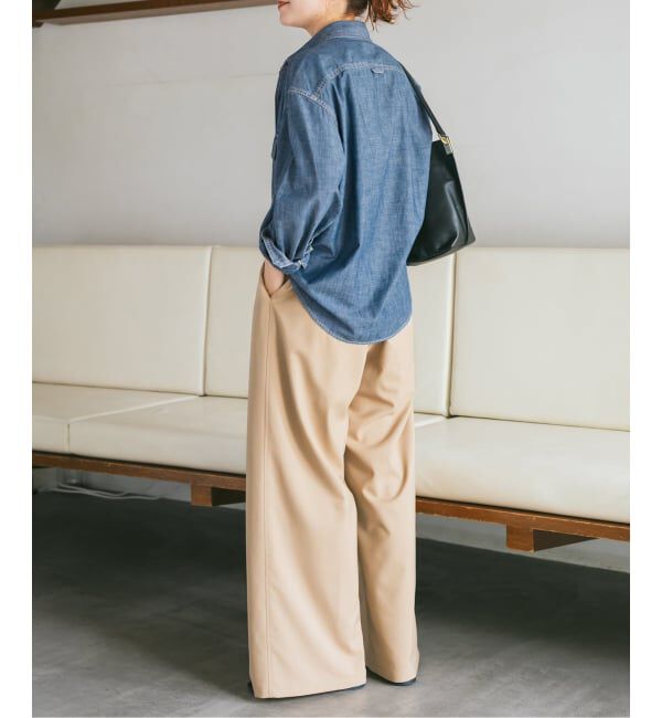 Spick and Span「Levi&rsquo;s/リーバイス 別注SMU LS ZANDT CROPPED SHIRT」|シャツ・ブラウス|