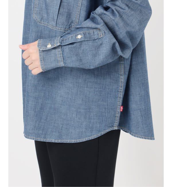 Spick and Span「Levi&rsquo;s/リーバイス 別注SMU LS ZANDT CROPPED SHIRT」|シャツ・ブラウス|