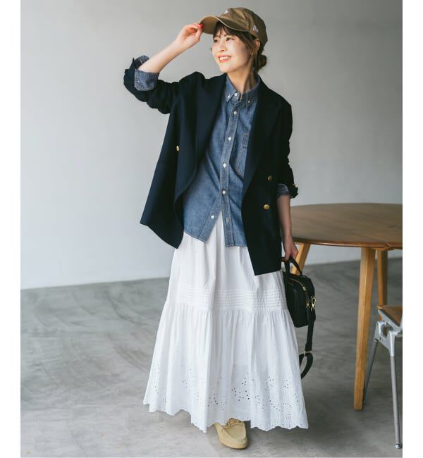 Spick and Span「Levi&rsquo;s/リーバイス 別注SMU LS ZANDT CROPPED SHIRT」|シャツ・ブラウス|