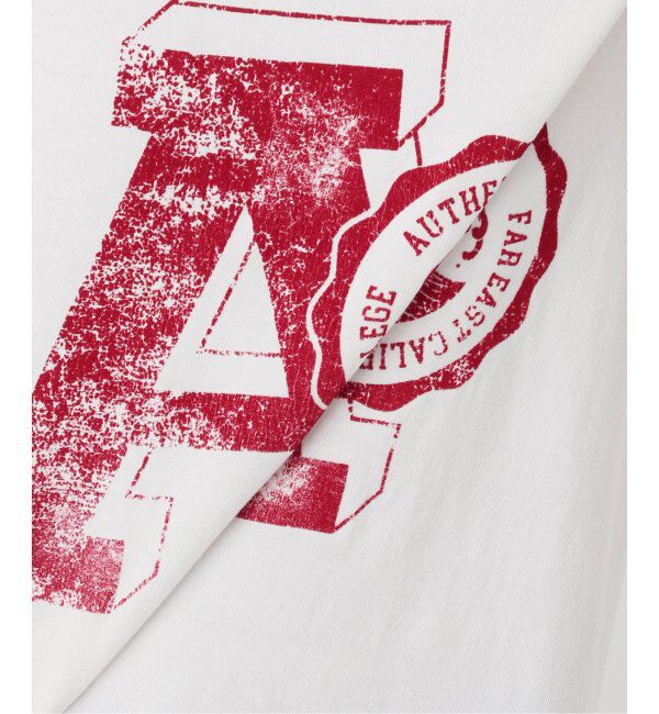 Spick and Span「AUTHEN / オーセン SS FEC FLOCKY PRINT T-SHIRT」|Tシャツ・カットソー|