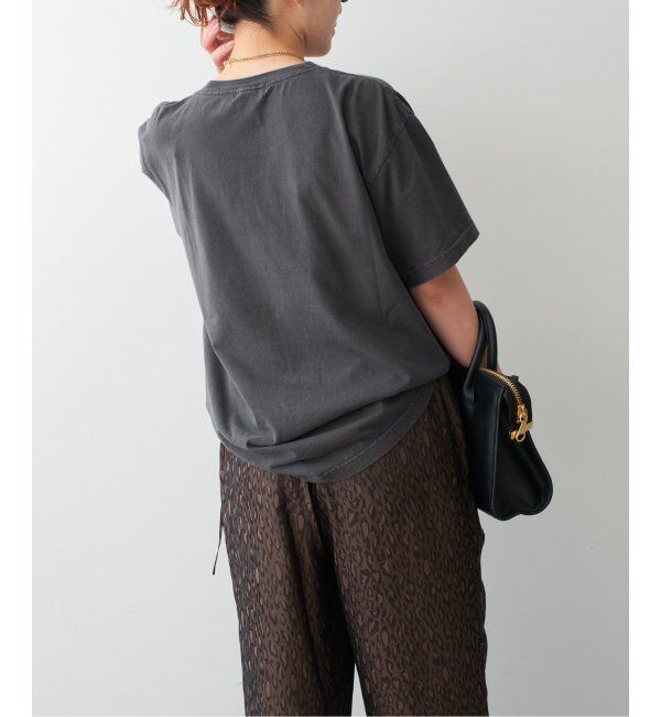 Spick and Span「AUTHEN / オーセン SS FEC FLOCKY PRINT T-SHIRT」|Tシャツ・カットソー|