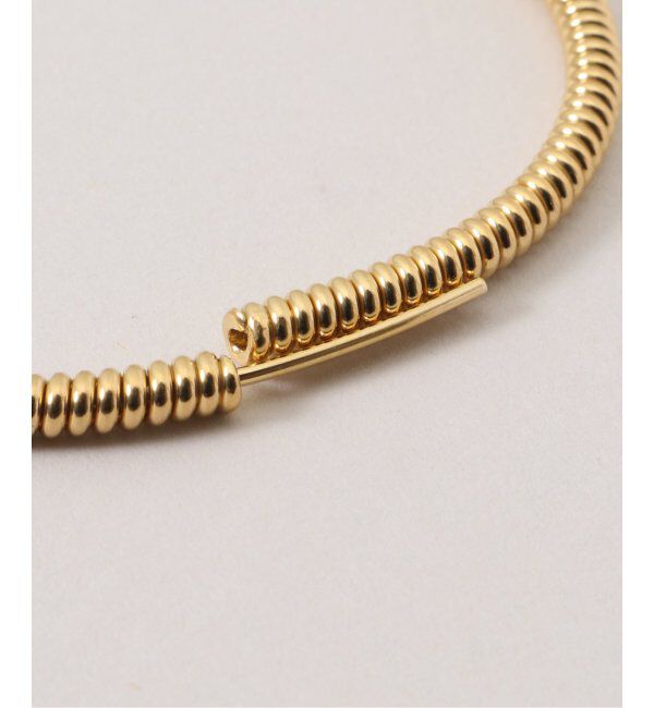 FRAMeWORK「PLOW/プラウ spring ブレスレット（ゴールド）」|ブレスレット・バングル|