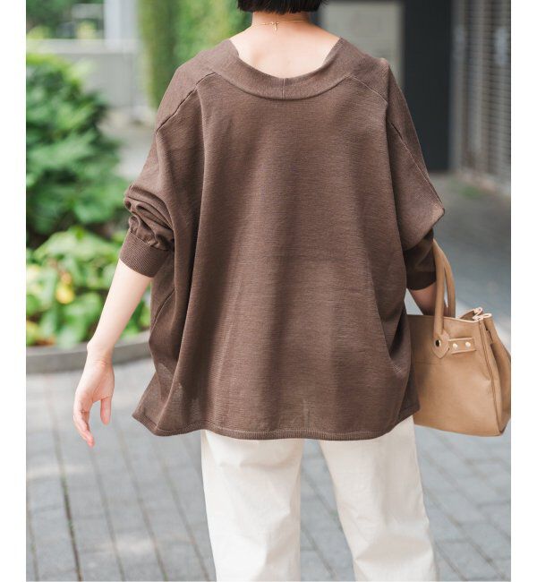 Spick and Span「コットンオーバーサイズカーディガン」|カーディガン|