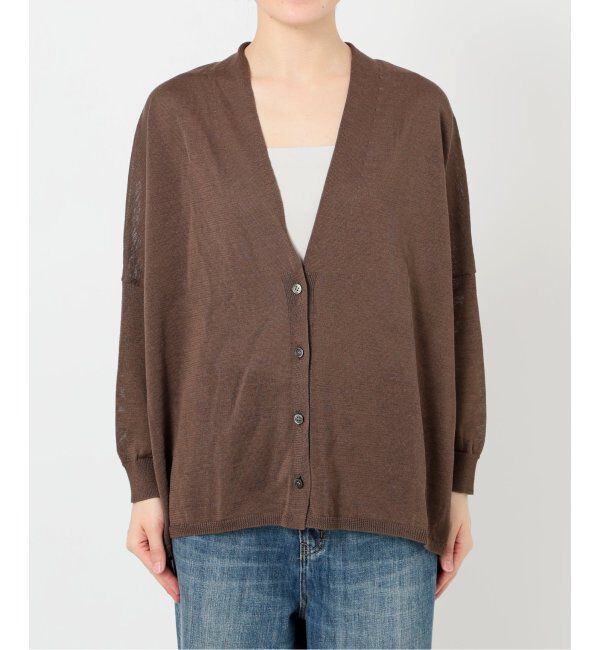 Spick and Span「コットンオーバーサイズカーディガン」|カーディガン|