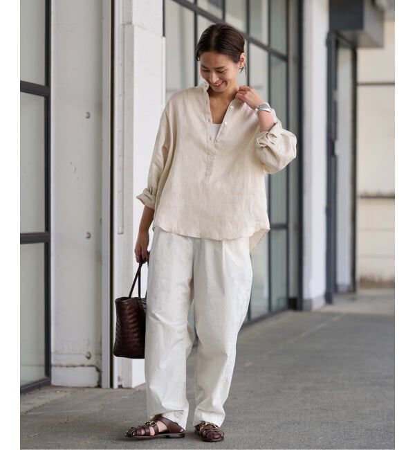 FRAMeWORK「≪追加≫コットンイージータックバレルパンツ」|その他|