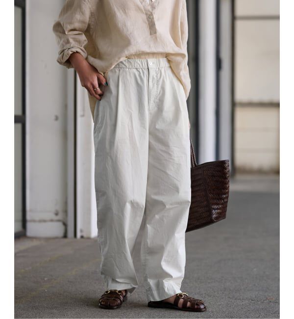 FRAMeWORK「≪追加≫コットンイージータックバレルパンツ」|その他|