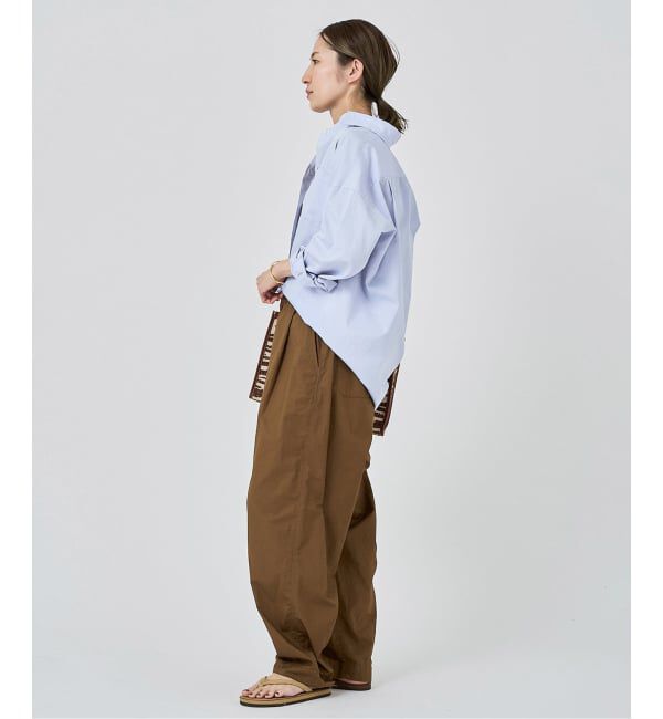 FRAMeWORK「≪追加≫コットンイージータックバレルパンツ」|その他|