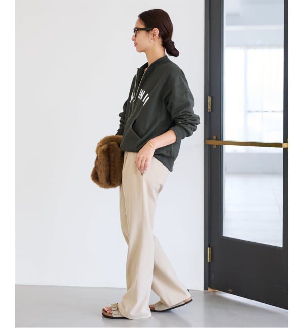 FRAMeWORK「Champion/チャンピオン 別注REVERSE WEAVE11.5OZロゴハーフジップ」|スウェット・ジャージ|