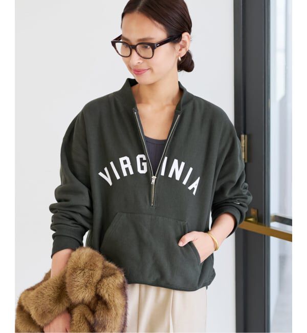 FRAMeWORK「Champion/チャンピオン 別注REVERSE WEAVE11.5OZロゴハーフジップ」|スウェット・ジャージ|