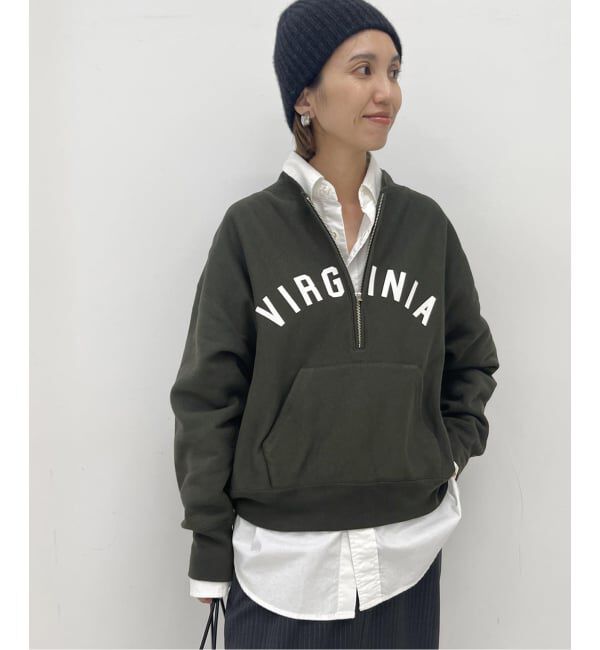 FRAMeWORK「Champion/チャンピオン 別注REVERSE WEAVE11.5OZロゴハーフジップ」|スウェット・ジャージ|