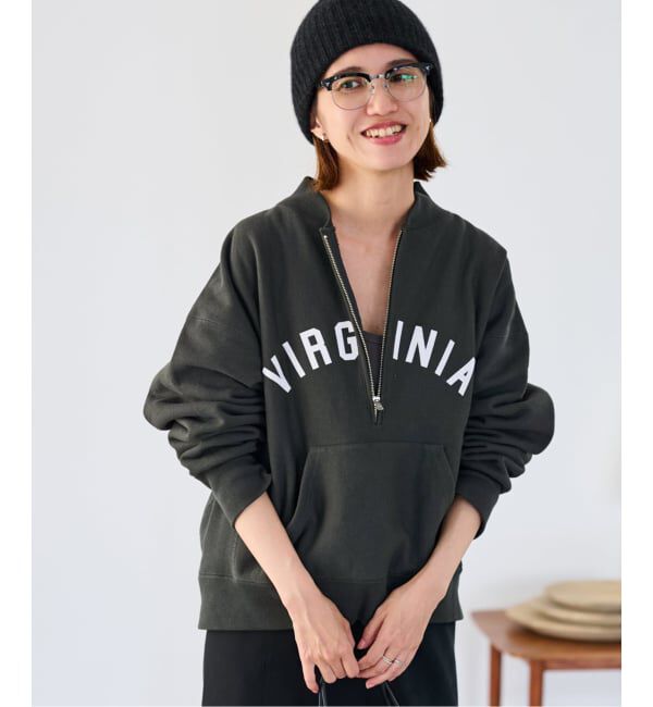 FRAMeWORK「Champion/チャンピオン 別注REVERSE WEAVE11.5OZロゴハーフジップ」|スウェット・ジャージ|