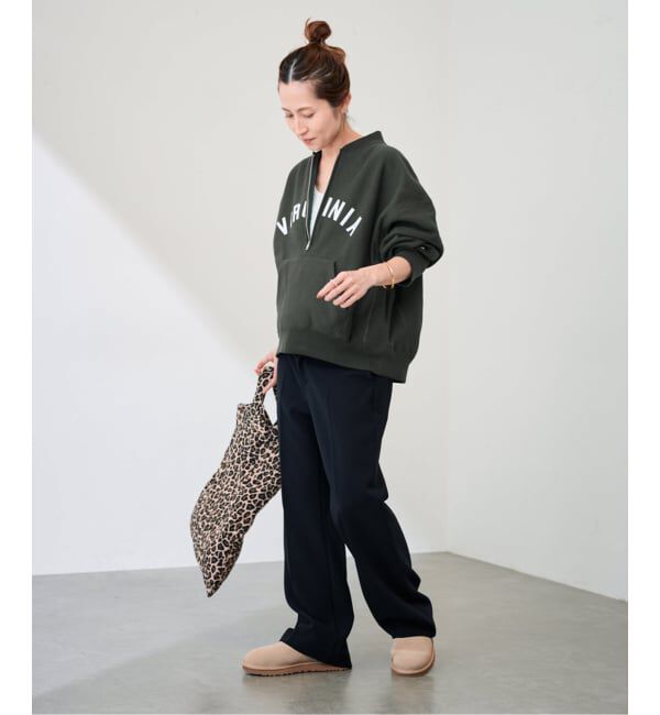 FRAMeWORK「Champion/チャンピオン 別注REVERSE WEAVE11.5OZロゴハーフジップ」|スウェット・ジャージ|