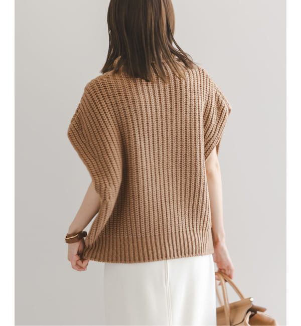 NOBLE「《追加》3G片畦ハイネックベスト」|ベスト・ジレ|