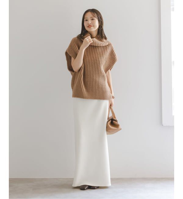 NOBLE「《追加》3G片畦ハイネックベスト」|ベスト・ジレ|