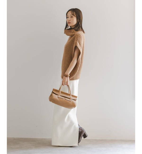 NOBLE「《追加》3G片畦ハイネックベスト」|ベスト・ジレ|