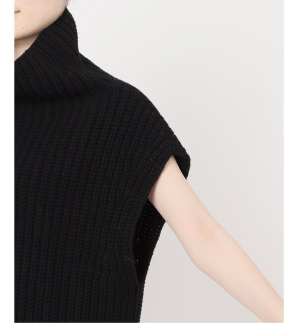 NOBLE「《追加》3G片畦ハイネックベスト」|ベスト・ジレ|