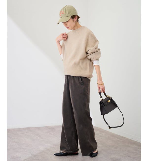 FRAMeWORK「クルーネック ミドルゲージプルオーバー」|ニット・セーター|