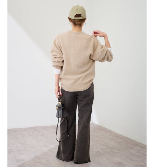 FRAMeWORK「クルーネック ミドルゲージプルオーバー」|ニット・セーター|
