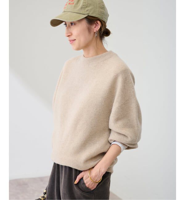 FRAMeWORK「クルーネック ミドルゲージプルオーバー」|ニット・セーター|