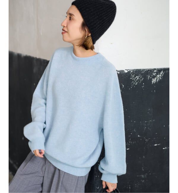 FRAMeWORK「クルーネック ミドルゲージプルオーバー」|ニット・セーター|