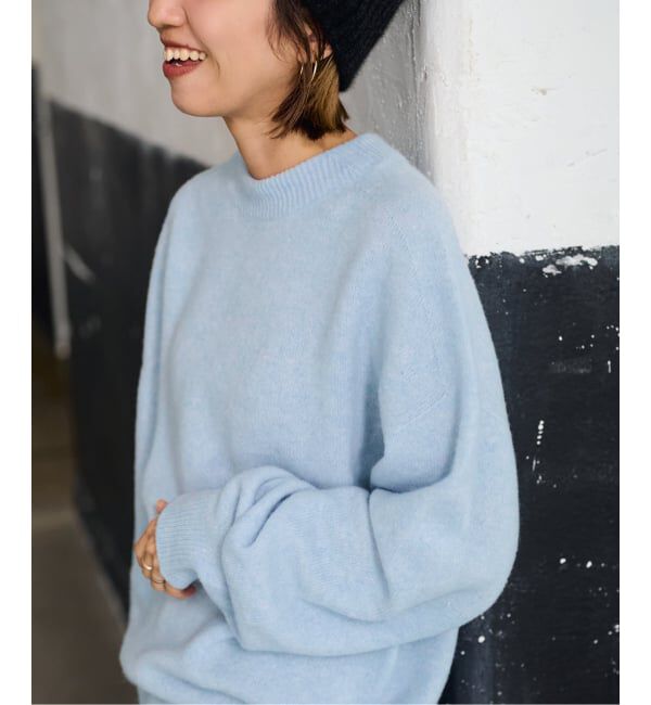 FRAMeWORK「クルーネック ミドルゲージプルオーバー」|ニット・セーター|