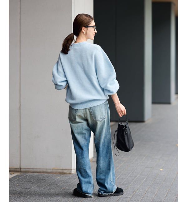 FRAMeWORK「クルーネック ミドルゲージプルオーバー」|ニット・セーター|