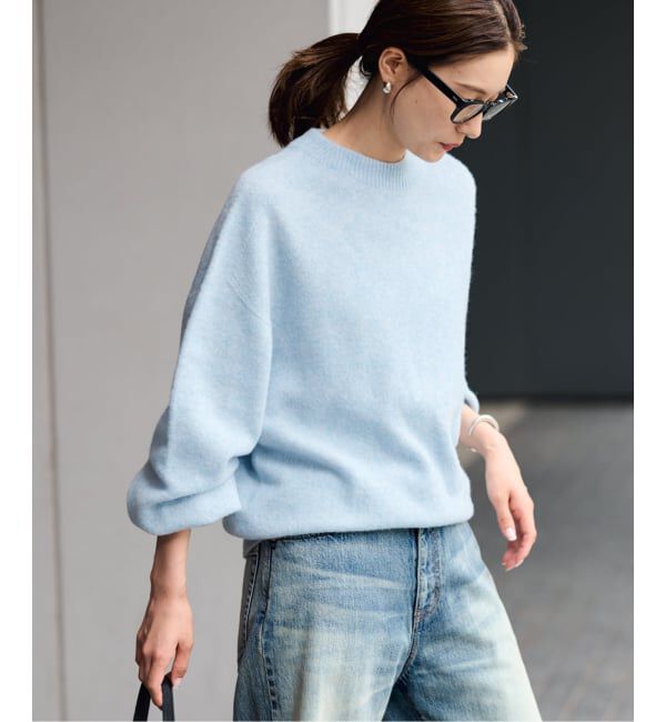 FRAMeWORK「クルーネック ミドルゲージプルオーバー」|ニット・セーター|