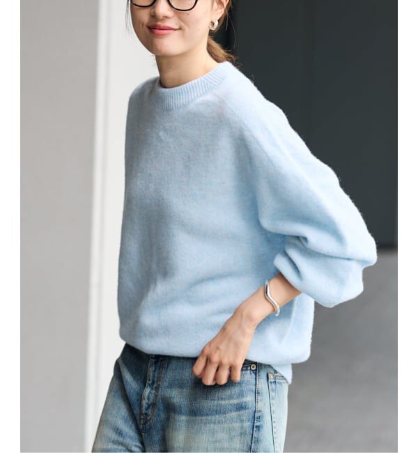 FRAMeWORK「クルーネック ミドルゲージプルオーバー」|ニット・セーター|