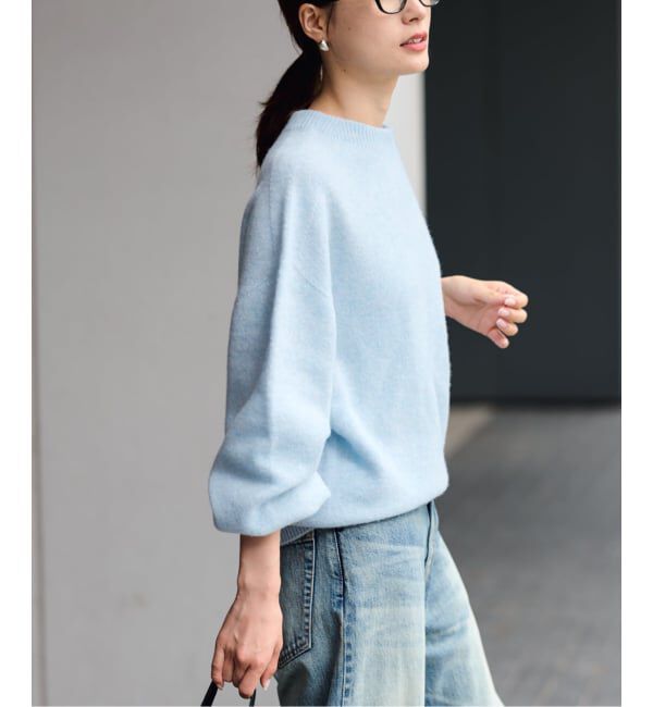 FRAMeWORK「クルーネック ミドルゲージプルオーバー」|ニット・セーター|