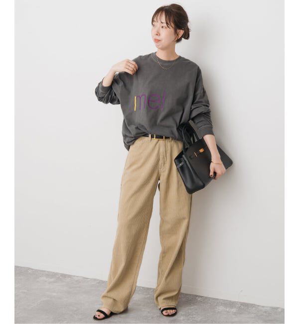 Spick and Span「melple / メイプル 別注LOGO L/S TEE*」|Tシャツ・カットソー|