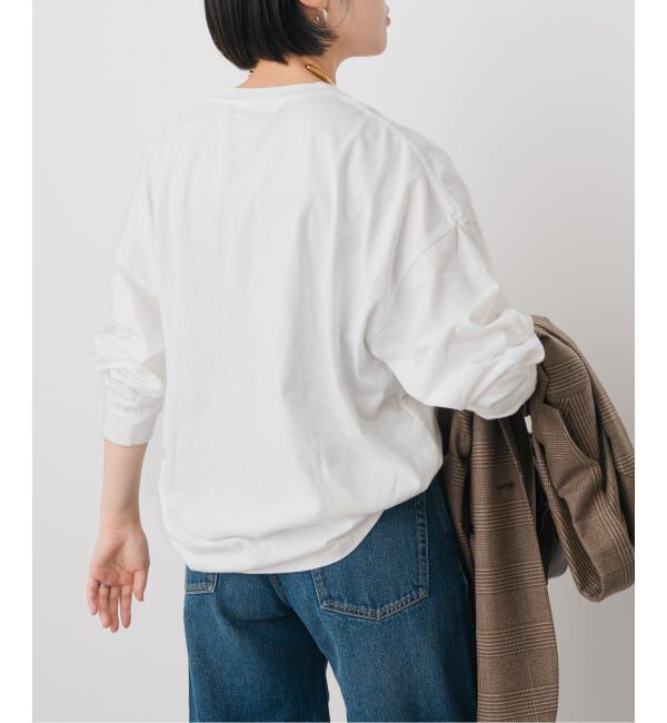 Spick and Span「melple / メイプル 別注LOGO L/S TEE*」|Tシャツ・カットソー|