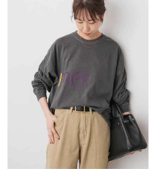 Spick and Span「melple / メイプル 別注LOGO L/S TEE*」|Tシャツ・カットソー|