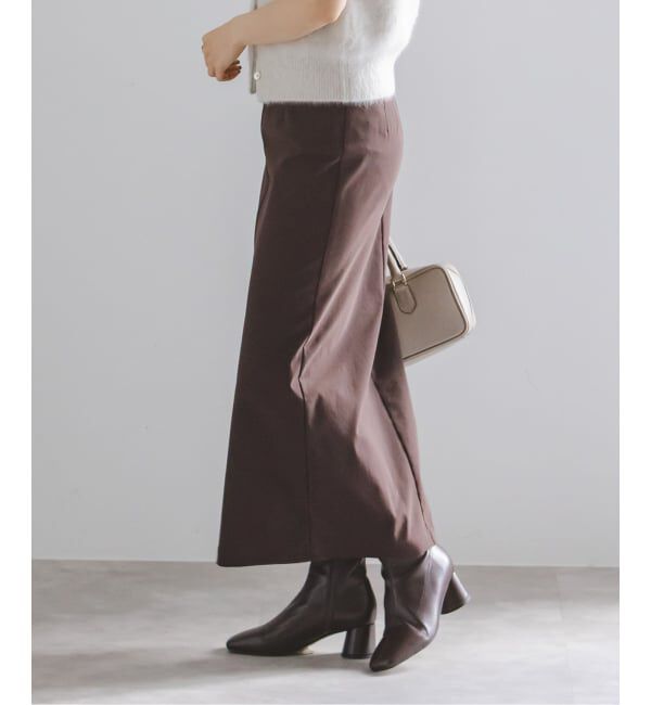 NOBLE「《追加》RyNyコンフォートストレッチジップタイトスカート」|スカート|