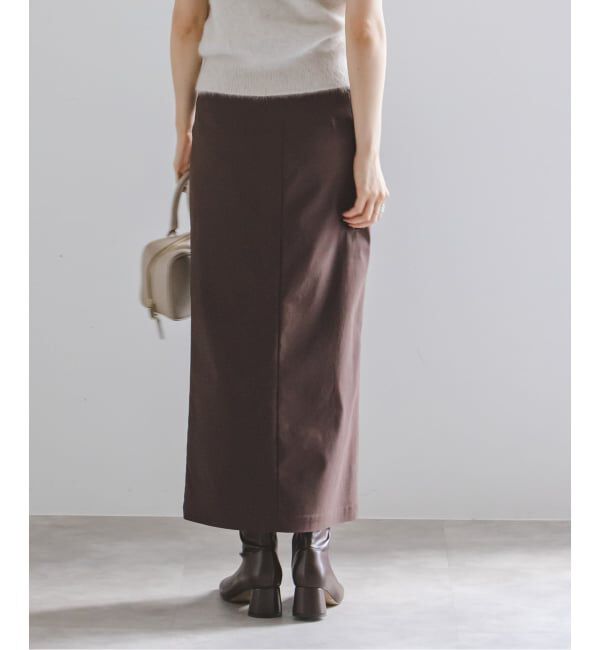 NOBLE「《追加》RyNyコンフォートストレッチジップタイトスカート」|スカート|