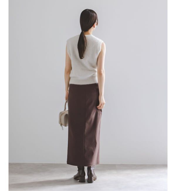 NOBLE「《追加》RyNyコンフォートストレッチジップタイトスカート」|スカート|