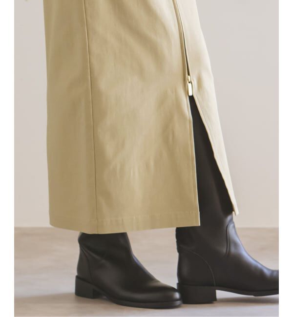 NOBLE「《追加》RyNyコンフォートストレッチジップタイトスカート」|スカート|