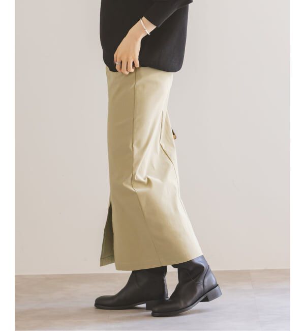 NOBLE「《追加》RyNyコンフォートストレッチジップタイトスカート」|スカート|