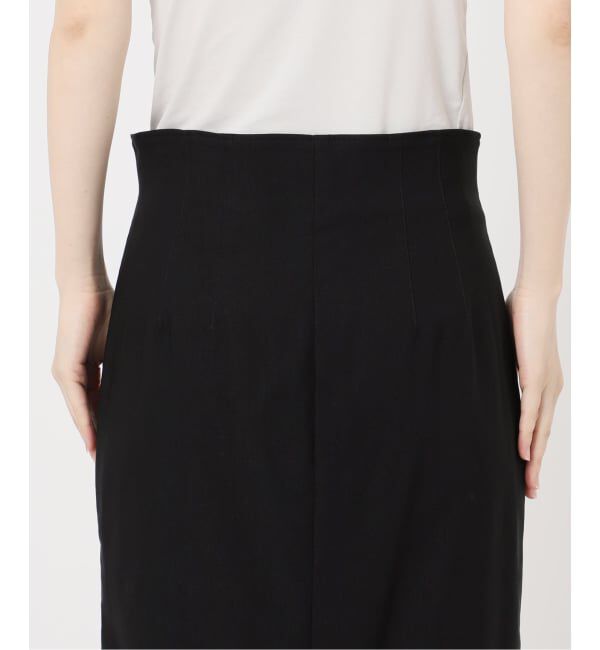 NOBLE「《追加》RyNyコンフォートストレッチジップタイトスカート」|スカート|